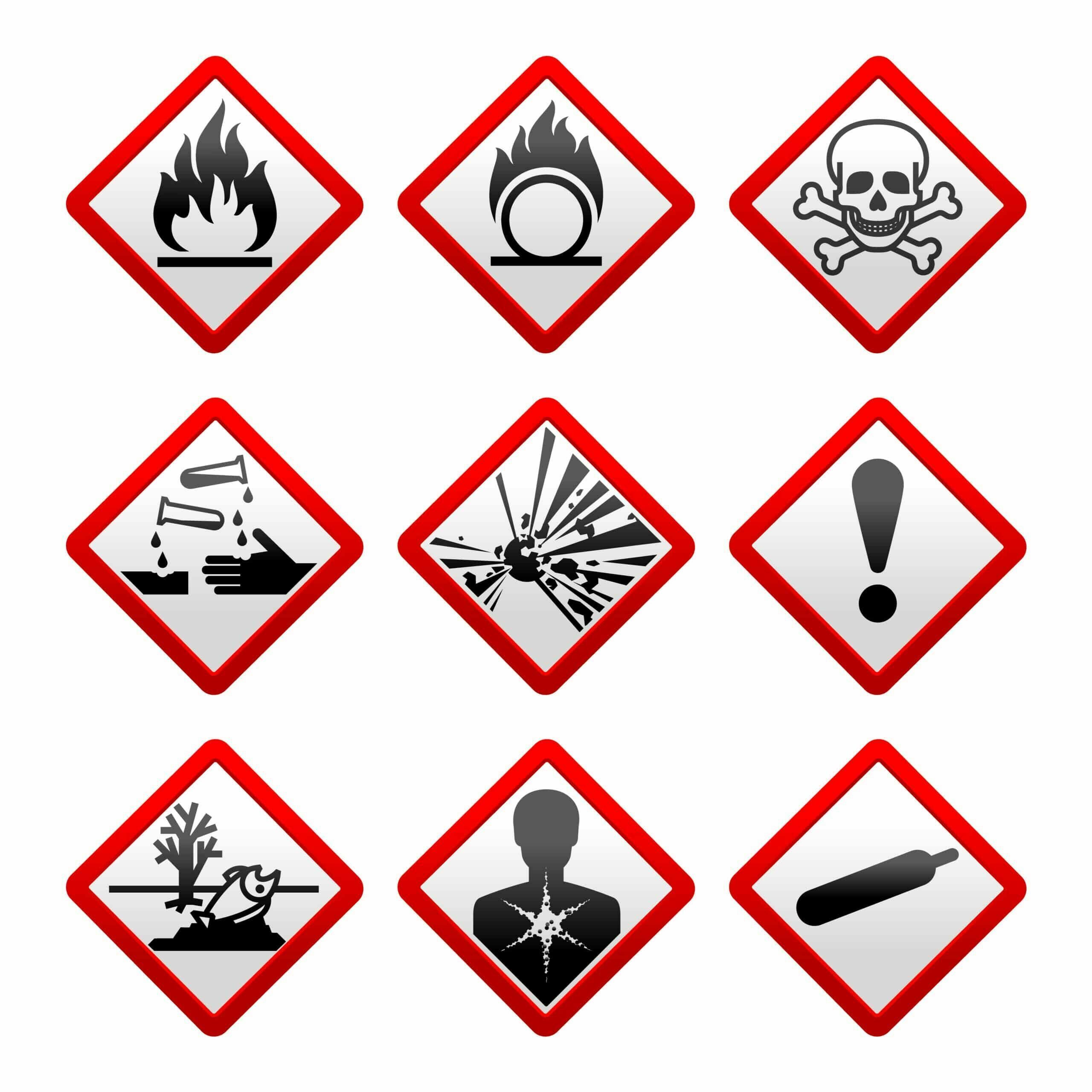 Hazard Symbols And Their Meanings