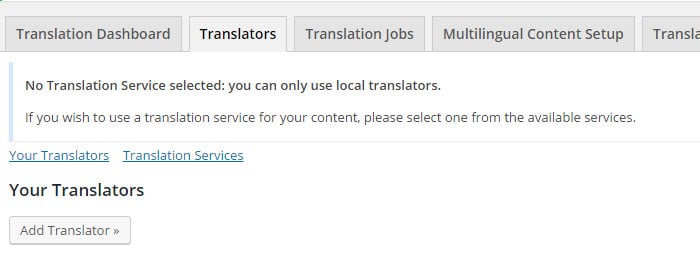 Dodawanie tłumacza WPML